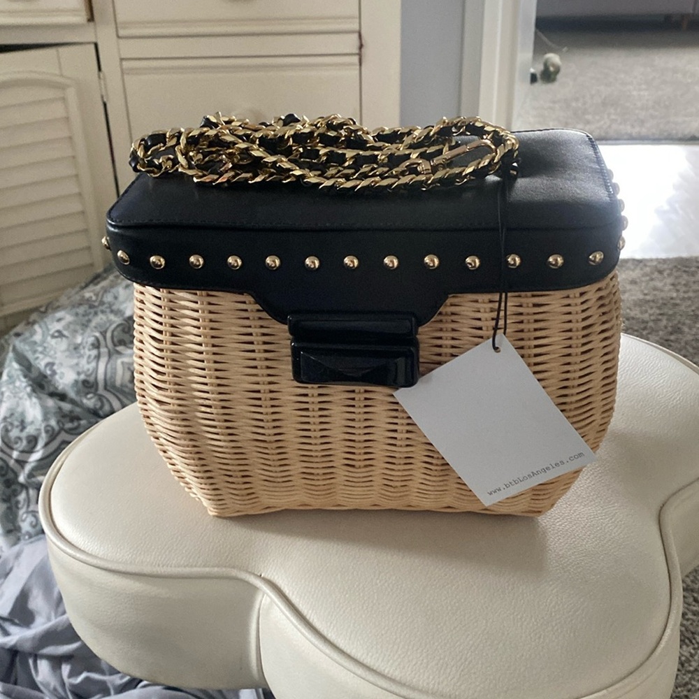 Brand New BTB Los Angeles wicker bag